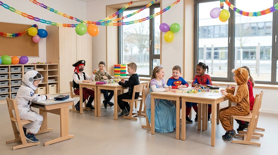 Fasching in der Grundschule: 12 kreative Ideen für einen unvergesslichen Klassentag